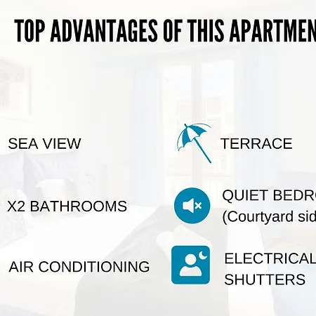 Nestor&jeeves - Ocean Promenade - Terrace With Sea View - Spacious Daire