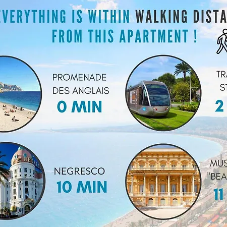 Nestor&jeeves - Ocean Promenade - Terrace With Sea View - Spacious Appartement *